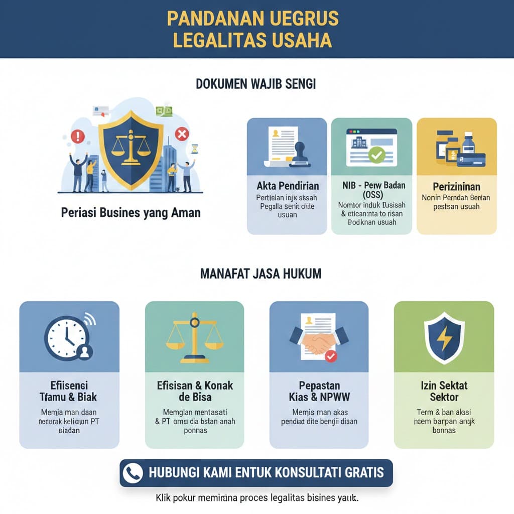 Panduan Lengkap Mengurus Legalitas Usaha: Kenapa Anda Butuh Jasa Hukum?